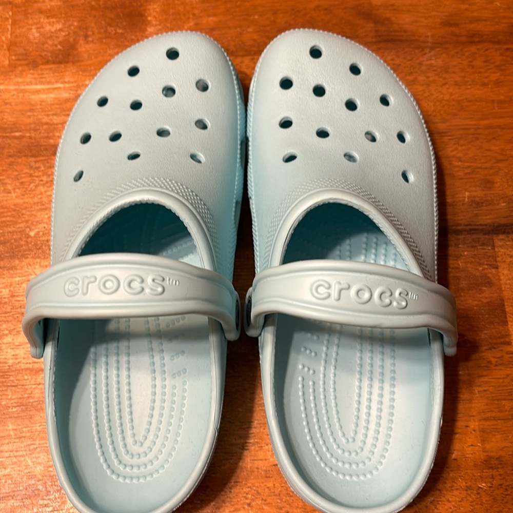 Light Blue Crocs